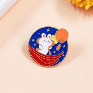 Hot-selling Custom Pins <b>Pet</b> Memorial Pins, Metal Pins, Soft Enamel Lapel Pins, Birthday Commemorative Pins - Product Image 3