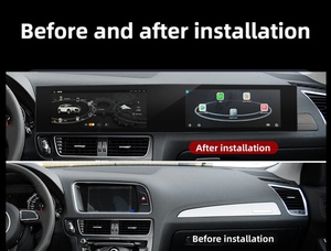 21 Inch 3D Cong Màn Hình Kép Đài Phát Thanh Xe Hơi Cho Audi Q5 2009 2017 Android Tự Động Đa Phương Tiện Máy Nghe Nhạc DSP Không Dây Carplay GPS Navigator - Product Image 5