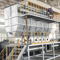 Secador por Ebullición XF de Acero Inoxidable de Alto Rendimiento, Secado Rápido, Cumple con GMP, Gránulos Uniformes para Procesamiento de Alimentos
