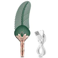 Feather Bullet Mini Vibrator G-Punkt Flirten Sexspielzeug für Erwachsene Klitoris massage gerät für Frauen Feder förmiger Finger