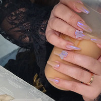 Populaire Nail Magic Mirror Poudre Solide Glace-transparent Nude Poudre Miroir Perle Acrylique Nail Glitter Sirène Poudre Super fée