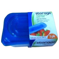 Ensemble de contenants de stockage alimentaire en plastique transparent PP pour la cuisine, préparation des repas, contenants alimentaires pour micro-ondes avec couvercles