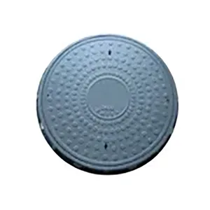 Coperchio per pozzetto in ghisa sferoidale D400 EN124 in offerta speciale, certificato CE/ISO9001, rivestito in bitume per costruzioni stradali municipali - Product Image 3