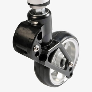 Horquilla giratoria de aluminio de alta precisión personalizada CNC para silla de ruedas eléctrica - Product Image 3