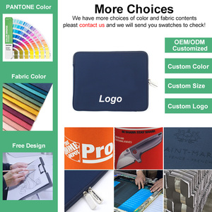 Funda de neopreno de tamaño personalizado para portátil, bolsa de transporte protectora suave, funda para portátil - Product Image 5