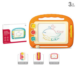 عالية الجودة مخصصة ملونة محمولة للمسح الكتابة لوحة خربش التعليمية المبكرة لوحة رسم لعبة للأطفال الوقوف لعبة - Product Image 5