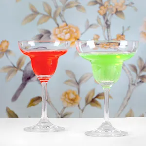 Đá Đảo Rõ Ràng Tái Sử Dụng Thanh Lịch Pha Lê Cocktail 295Ml Magarita Thủy Tinh Cho Bữa Ăn Bên Bãi Biển