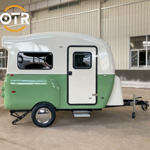 Roulotte da Campeggio di Lusso, Camper 4x4, Mini Caravan in Vetroresina, Mini Roulotte in Acciaio Inossidabile - Product Image 4