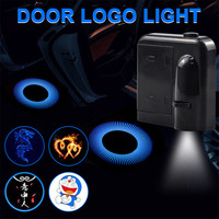 Lampe de projecteur de porte de voiture sans fil PEL pour toutes les voitures