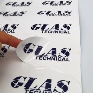 2020 Custom Design Transparent PVC Waterproof Adhesive <b>Sticker</b> Roll Secure Bottle Seal for Cosmetic Use 100 Pcs - Product Image 5