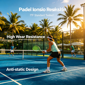 Terrain de padel <span class=keywords><strong>en</strong></span> <span class=keywords><strong>gazon</strong></span> artificiel 12 mm, haute densité, écologique, résistant aux UV, norme ITF, faible absorption des chocs - Product Image 1