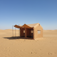Tente de camping gonflable de luxe en toile pour l'extérieur, vente en gros à Dubaï