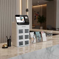 Nouvelle station de recharge de téléphone portable à 18 emplacements, tendance, OEM, partage, location, recharge rapide, borne de recharge