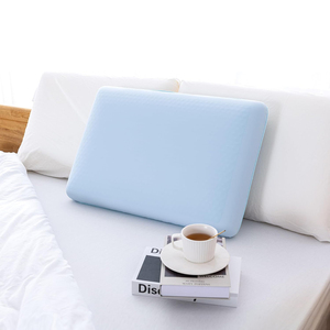 <span class=keywords><strong>Almohada</strong></span> Cervical Ortopédica Ergonómica de Espuma Viscoelástica con Gel Refrigerante, Transpirable y de Diseño Moderno, en Oferta - Product Image 3