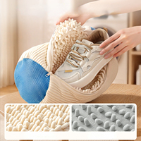 Sac de lavage réutilisable pour chaussures FF6181, épais, pour machine à laver, sac de protection pour baskets, sac de lavage pour chaussures