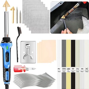 Kit de réparation de <span class=keywords><strong>pare</strong></span>-chocs de <span class=keywords><strong>voiture</strong></span> 100W, outil de lissage, kit de soudage plastique, machine à souder pour la réparation de <span class=keywords><strong>pare</strong></span>-chocs de <span class=keywords><strong>voiture</strong></span> - Product Image 4