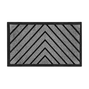 Tapis d'<span class=keywords><strong>entrée</strong></span> intérieur/extérieur antidérapant et durable à profil bas Tapis de porte moderne en caoutchouc lavable avec <span class=keywords><strong>paillasson</strong></span> de bienvenue <span class=keywords><strong>Grand</strong></span> pour une utilisation - Product Image 2