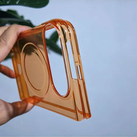 Étui de téléphone transparent en PC rigide pour iPhone Duo, coque de protection ultra fine transparente pour iPhone Duo 18 Fold