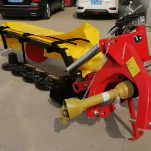 Falciatrice Rotante Agricola Regolabile in Altezza per Fattoria, Condizionatore di Fieno a Tamburo con Motore e Ingranaggi, Prodotto da Fabbrica - Product Image 4