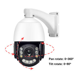 Cámara PTZ POE HD 4K de 8MP con Visión Nocturna a Color, Zoom Óptico de 20X, Cámara IP Tipo Domo de Velocidad, Cámara de Vigilancia CCTV de 5MP para Exteriores, XMeye - Product Image 2