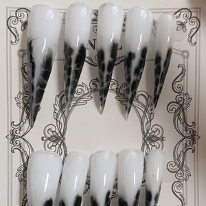 <span class=keywords><strong>Faux</strong></span> ongles Dragon Armor à effet sanglant et dégradé, série Dragon Claw Nail Art Cracking Empty Claw, style européen et américain pour le commerce extérieur - Product Image 3