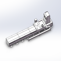 Machine-outil de soudage automobile entièrement fermée à 7 axes avec rail, alimentation automatique par engrenage moteur, couvercle en tôle sur rail linéaire ISO9001