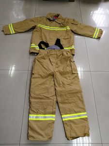 Offre Spéciale de haute qualité à bas prix Aramide pompier lutte contre l'incendie costume EN469 CE Gear - Product Image 3