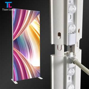 Caja de Luz Seg (85 mm) con Marco de Aluminio, Modular, Portátil, para Ferias Comerciales, Exhibición Retroiluminada - Product Image 2