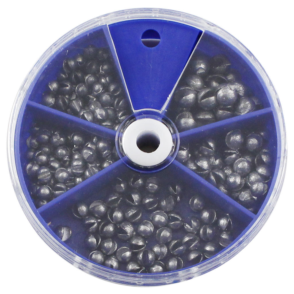 Oval Split Shot Lead Sinkers Ideal for Carp Fishing