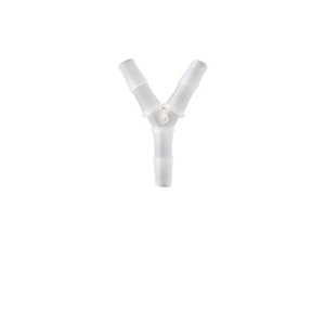 9,5mm Flexibler Y-Typ T-Stück 3/8 Adapter Schnellverbinder für Sauerstoff- und Wasserverteilung Kunststoff-Gummischlauch PP Pagoden-Verbinder - Product Image 2