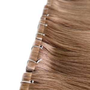 100% vierge humaine Remy cheveux Invisible bande Super Double dessiné Extension cheveux mince autocollant Invisible bande dans l'extension de cheveux - Product Image 1