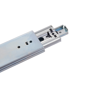 150kgs taux de <span class=keywords><strong>charge</strong></span> large roulement à billes Triple extension tout le matériel de meubles en métal rails coulissants robustes - Product Image 5