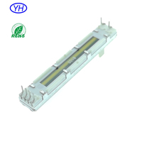 Potentiomètre coulissant stéréo double unité de haute qualité Alps RS6011 RS4511 RS3011 10kb 10ka 10k 20mm 30mm 45mm 60mm de course