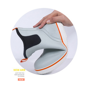 Chất Lượng Cao Người Đàn Ông Boong Khởi Động Câu Cá gumboot Không Thấm Nước Mưa Giày Chống Trượt Mắt Cá Chân Cao Su Khởi Động Công Việc Ngoài Trời Khởi Động Cho Câu Cá - Product Image 2