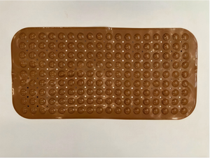 Tapis <span class=keywords><strong>de</strong></span> bain antidérapant YIJU OEM/ODM en PVC transparent extra long pour baignoire et douche, lavable, avec ventouses et trous <span class=keywords><strong>de</strong></span> drainage - Product Image 5