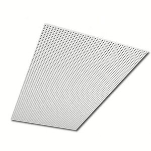 Panel <span class=keywords><strong>de</strong></span> Yeso Acústico Perforado Circular, <span class=keywords><strong>Precio</strong></span> <span class=keywords><strong>de</strong></span> Fábrica, Resistente, Insonorizante, con Orificios Cuadrados <span class=keywords><strong>de</strong></span> 12x12 mm, Regular - Product Image 1