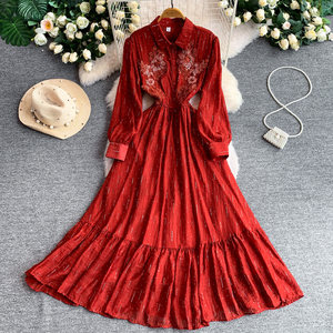 shein maxi dress with sleeves Floral Print Knot Front Flounce Sleeve Ruffle Hem For New Year Clothes Our store teams do their best to accurately photograph Women Maxi Dresses | Fashion