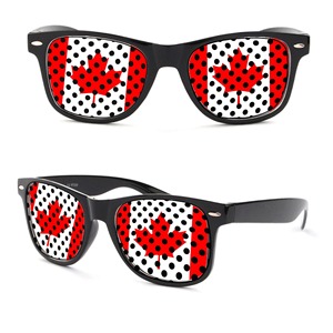 Lunettes de soleil personnalisées pour événements sportifs, drapeaux nationaux du Brésil, d'Argentine, du Canada, cadeaux, fête, football, autocollants pour lunettes, lunettes de soleil pour hommes - Product Image 4