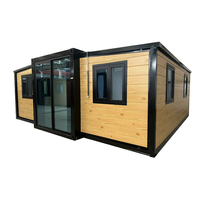Contenedor de Vivienda de Dos Pisos, Expandible, de 40 Pies, con 2 Dormitorios, para Restaurante, de Lujo, Sostenible, de Proveedor Verificado