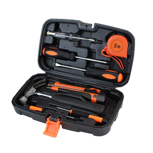 Juego combinado de herramientas manuales de 9 Uds., <span class=keywords><strong>kit</strong></span> de herramientas de reparación básicas generales para el hogar con probador de alicates de martillo - Product Image 4