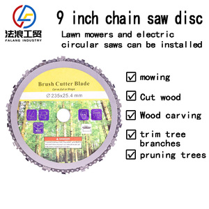 पेशेवर विनिर्माण सस्ती गर्म बिक्री सिंचाई कटर हैकसॉ ब्लेड गर्म प्रेस ट्रिमर घास ब्लेड - Product Image 5