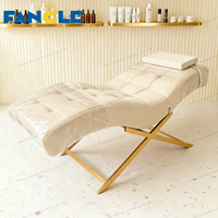 Camilla Curva para Pestañas, Mesa de Masaje y Belleza, Cama Facial, Muebles de Salón, Camillas para Pestañas, Venta Caliente