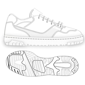 Vente en gros personnalisée chaussures de sport pour hommes et femmes nouvelles chaussures de sport peuvent être conçues chaussures de sport décontractées de mode style <span class=keywords><strong>basket</strong></span>-ball - Product Image 4