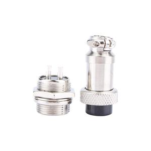 Connettore Maschio GX12 a 4 Pin per Aviazione, Angolo Retto, Tipo <span class=keywords><strong>DIN</strong></span> per Montaggio su Pannello - Product Image 6