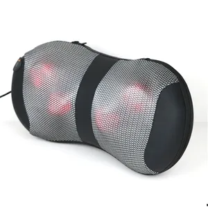 Popular Item Electric Shiatsu Body Head Back Neck Rechargeable Massage Pillow Use For Car And Home
