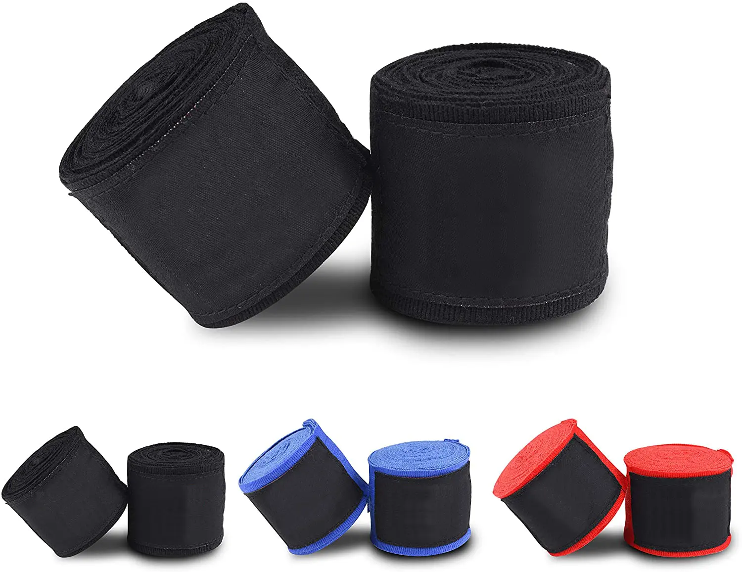 Custom Logo Low Price Inner Fitness Elastic Easy Cotton Tape Boxing Hand Wraps