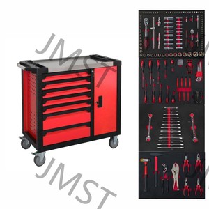 Cadeau idéal pour les fêtes : armoire à outils à 7 <span class=keywords><strong>tiroirs</strong></span> <span class=keywords><strong>sur</strong></span> roulettes, qualité professionnelle - Product Image 4