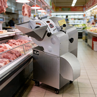 YYHB PLC-gestuurde multifunctionele machine voor het verwerken van wortelgroenten, eenmalige vormgeving van kubussen, 750W, 100KG, 1 jaar garantie