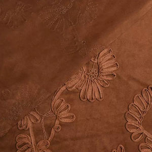 Tela de Gamuza Bordada con Cordón Enrollado para Prendas de Vestir, Bolsos, Almohadas y Tapicería de Sofás - Product Image 6