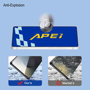 Protecteur d'écran en verre trempé APEI 9H résistant aux traces <span class=keywords><strong>de</strong></span> doigts et aux rayures pour <span class=keywords><strong>Samsung</strong></span> S26 Pro/S25/S24+ Ultra/S23/S24 - Product Image 6